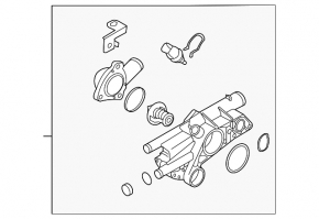 Трубка охолодження турбіни Mercedes W167 GLE 450 20-23 3.0h обратка