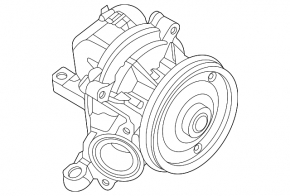 Помпа водяна Volvo XC60 22-26 B5, B6