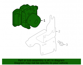 ABS АБС Nissan Altima 19-20 rear auto brake