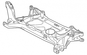 Передній підрамник Audi A3 22-26