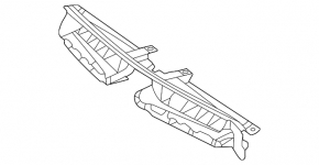 Кронштейн решетки радиатора grill Mercedes W167 GLE 350 450 20-26