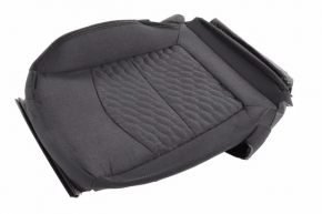 Пасажирське сидіння Chevrolet Equinox 18-21 без airbag, механіч, тканина чорне
