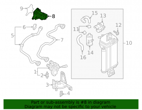 Клапан ЕГР/EGR VW Jetta 19-26 2.0T