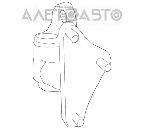 Петля двері нижня ззаду права Mercedes W164 ML