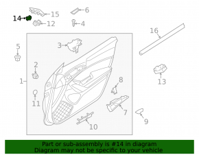 Кнопка блокировки двери передняя правая Mazda 6 14-21