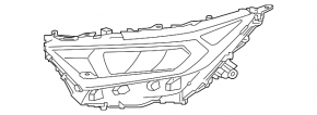 Фара передня права Toyota Rav4 19-22 відбивач, чорна, Japan built