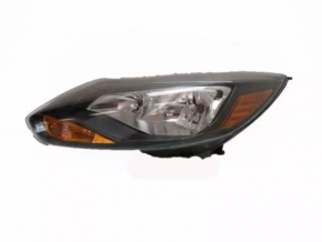 Фара передняя левая Ford Focus mk3 11-14 дорест темная