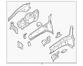 Четверть передняя правая Ford Transit Connect MK2 13-18