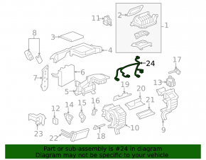 Проводка печки Chevrolet Equinox 10-12