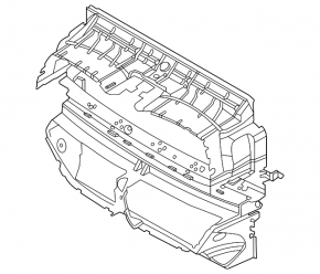 Дефлектор радіатора BMW 3 G80 21-26 S58