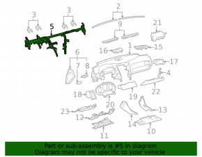 Труба подторпедная усиление Lexus GS300 GS350 GS430 GS450h 06-11 rwd