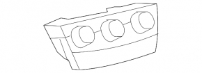Управление климат-контролем Toyota Camry v45 10-11