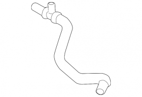 Патрубок системы охлаждения Porsche Cayenne 958 11-18