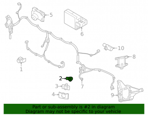 Парктроник переднего бампера внешний Mazda CX-90 25-26