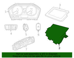 Проекція на лобове BMW X2 F39 18-23