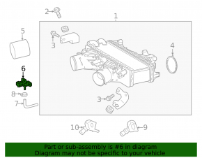 Map Sensor Lexus IS200t IS300 16-25