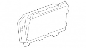 Щиток приборов Chevrolet Volt 11-15 81к