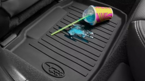 Коврик салона резина предний левый Subaru Legacy 15-19