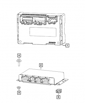 TRANSFER CASE CONTROL MODULE MOPAR GENUINE Jeep Grand Cherokee 19-22
