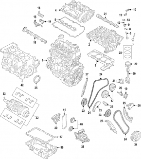 Двигун Mini Cooper Countryman R60 10-16 N16B16A 1.6