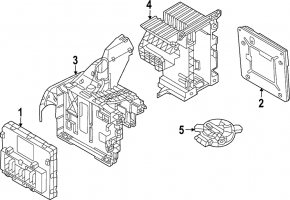 BCM Body Control Module ECU Volkswagen ID.4 21-26