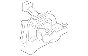 Подушка двигателя правая Audi Q3 83A 19-19 2.0T