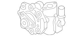 Насос ГУР Audi A8 11-14 3.0T під dynamic steering