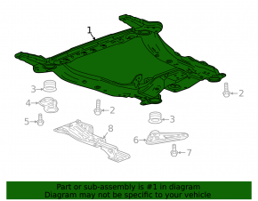 Передній передній Chevrolet Malibu 16-18