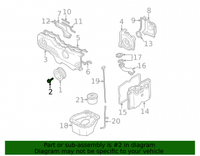Болт шкива коленвала Subaru Impreza WRX GH 08-14 2.5T