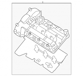 Кришка клапанна права Kia Sorento 10-15 3.3