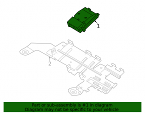 ASDM Control Module ECU Polestar 2 21-25