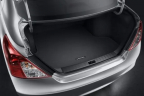 Ковер багажника ткань Nissan Versa 12-19 usa черн