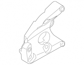 Кронштейн компрессора кондиционера Ford Mustang mk6 18-23 2.3Т