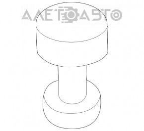 Отбойник капота левый Ford Edge 15-24
