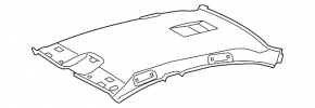 Обшивка потолка Lexus GS300 GS430 06-06 под люк, серая