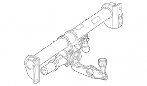 Фаркоп Mercedes W167 GLE 20-25