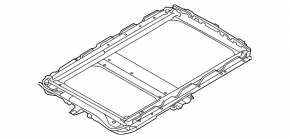 Люк в сборе Ford Explorer 18-19