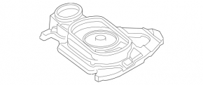 Сабвуфер Mercedes CLA 14-19
