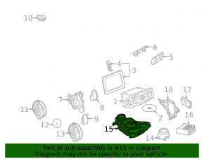 Сабвуфер Mercedes CLA 14-19