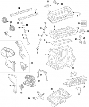 Шестерня распредвала впуск Ford Escape 13-19 1.6T