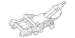 Рулевая колонка Ford Explorer 13-19