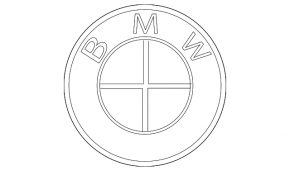 Емблема значок капота BMW X7 G07 19-26