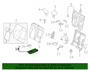 Подлокотник заднего ряда сидений 2 ряд Toyota Highlander 20-21 кожа черная, XLE, hybrid