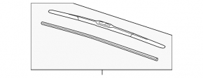 Поводок дворника левый Chevrolet Malibu 13-16