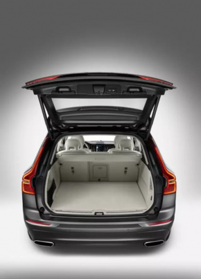Коврик багажника ткань Volvo XC60 18-26 черная