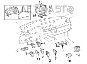 Щиток приборов Lexus IS 14-20 112к