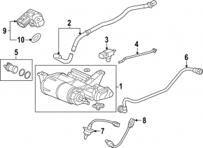Лямбда-зонд перший Honda CRV 23-26 1.5T