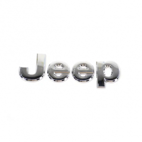 Емблема капота Jeep Cherokee KL 14-18 хром