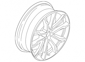 Колісний диск R20 BMW X3 G01 18-24 699 стиль