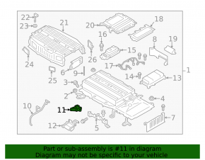 Чека батареи Ford C-max MK2 13-18
